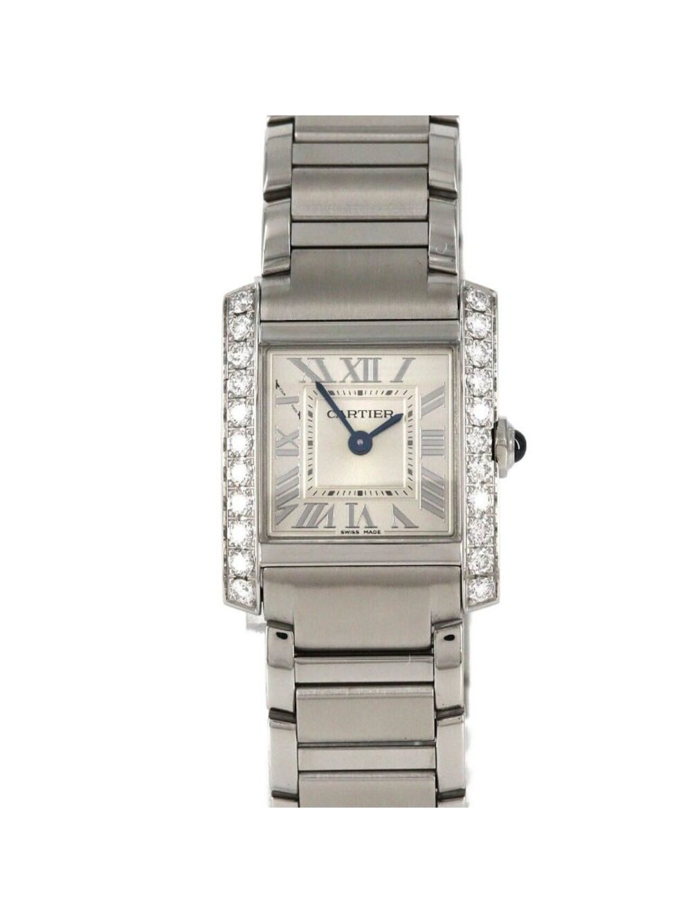 Cartier Tank Francaise SM D 4 SS Quartz Watch